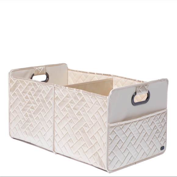 NWT Lug Collapsible Multi-Purpose Organizer in Metallic Champagne 🥂 - Picture 4 of 9